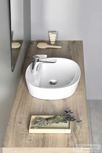 Sapho LUGANO pultra szerelhető kerámiamosdó, túlfolyó nélkül, 41x11,5cm (AR491)