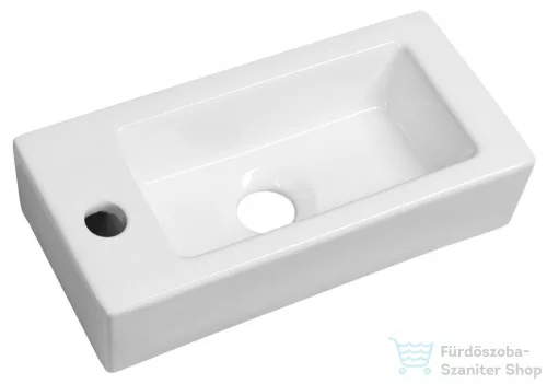 Sapho ZOE kerámiamosdó, balos, 37x9x18cm (AR496)