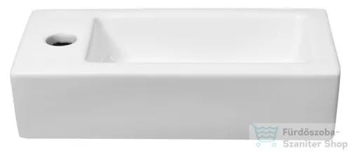 Sapho ZOE kerámiamosdó, balos, 37x9x18cm (AR496)