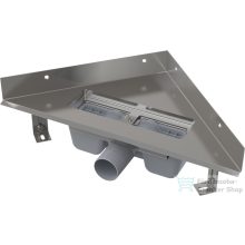   Alcaplast ARZ1 sarokba építhető, perem nélküli zuhanyfolyóka,475x340 mm ARZ1 