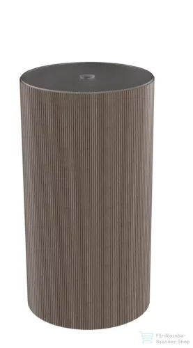 Sapho OASIS LED mosdótartó szekrény dekor világítással, átm.: 400x745mm, pimento tölgy (AS708-K2774)