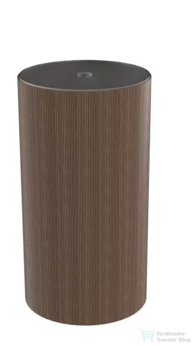 Sapho OASIS LED mosdótartó szekrény dekor világítással, átm.: 400x745mm, cardamom tölgy (AS708-K2776)