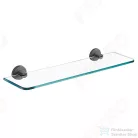 Ferro SMILE üvegpolc, gun metal ASM13GM