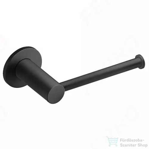 Ferro SMILE WC papír tartó, fekete ASM33BL