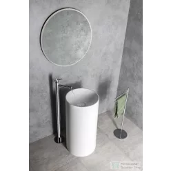   Sapho ALTONA térbenálló öntöttmárvány mosdó, 43,5x85cm, matt fehér (AT435)