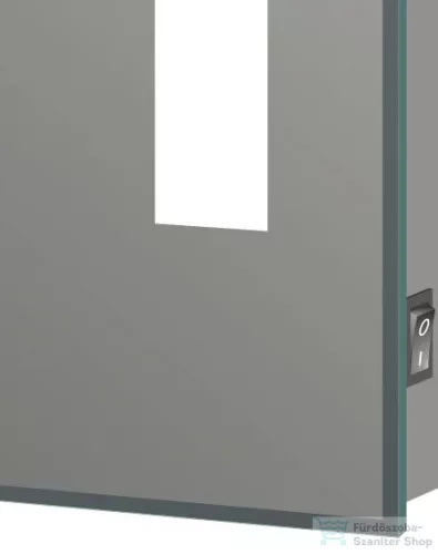 AQUALINE LED tükör világítással, billenő kapcsolóval, 50x70cm ATH5