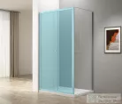 AQUALINE UGGA oldalfal, 800mm, transzparent üveg  ATP80