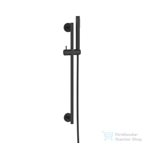 Invena ALONIA rudas zuhanyszett, PVD fényes fekete AU-70-Z04-V