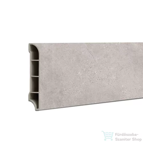 Leziter Vinyl SPC padlószegély Aurora fagyos mészkő 2400x60x12 mm AUR-SZ