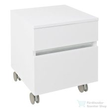   Sapho AVICE szekrény, 2 fiókos, gurulós 45x45x45cm, fehér (AV063-3030)