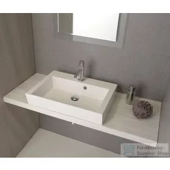 Sapho AVICE pult 90x50cm, tölgy antik fehér AV095