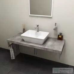 Sapho AVICE pult, 100x50cm, cement szürke (AV107)