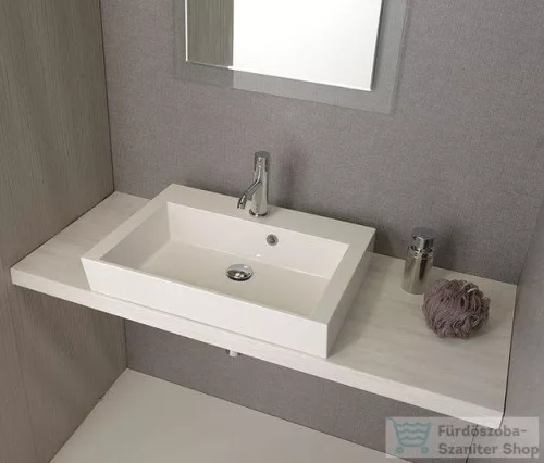 Sapho AVICE pult 130x50cm, tölgy antik fehér AV135