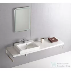 Sapho AVICE pult 160x50cm, tölgy antik fehér AV165