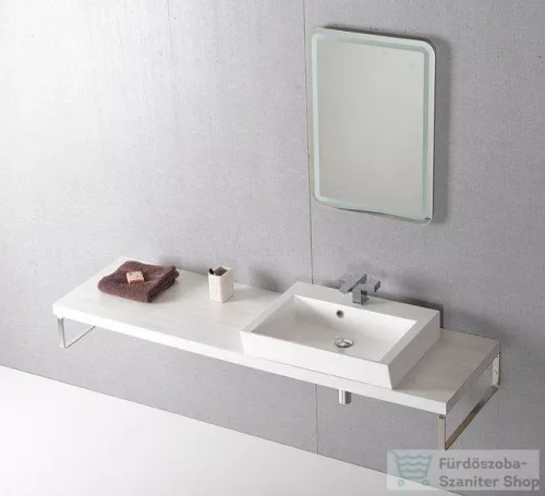 Sapho AVICE pult 170x50cm, tölgy antik fehér AV175