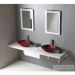 Sapho AVICE pult 190x50cm, tölgy antik fehér AV195