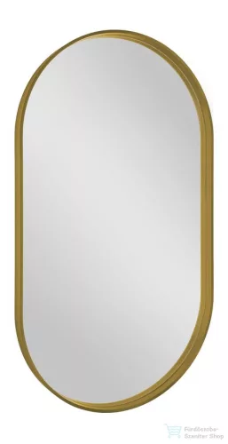 Sapho AVONA ovális keretes tükör, 40x70cm, matt arany (AV400G)