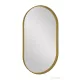Sapho AVONA ovális keretes tükör, 40x70cm, matt arany (AV400G)