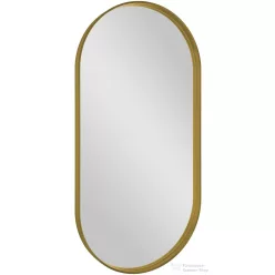   Sapho AVONA ovális keretes tükör, 50x100cm, matt arany (AV500G)