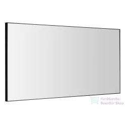   Sapho AROWANA keretes tükör, 1200x600mm, matt fekete (AWB1260)