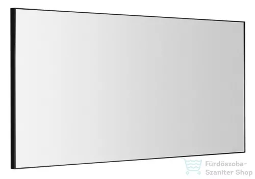 Sapho AROWANA keretes tükör, 1200x600mm, matt fekete (AWB1260)