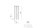 Azzardo Stylo függeszték, króm AZ-0133