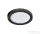 Azzardo Slim Round LED beépíthető fürdőszobai lámpa, fekete, 500Lm, 4000K AZ-2835