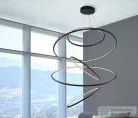 Azzardo Wheel LED függeszték, dimmelhető AZ-3137