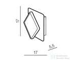 Azzardo Onyx LED fali lámpa AZ-3358