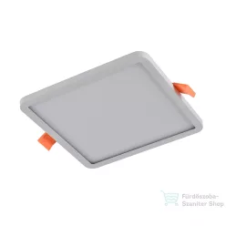 Azzardo Slim Square LED beépíthető fürdőszobai lámpa, 12W, 4000K, fehér AZ-4378