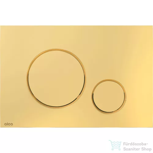 Alcaplast THIN nyomólap fényes arany M675
