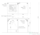 Amazonas Laundry 133 fürdőszoba bútor szett