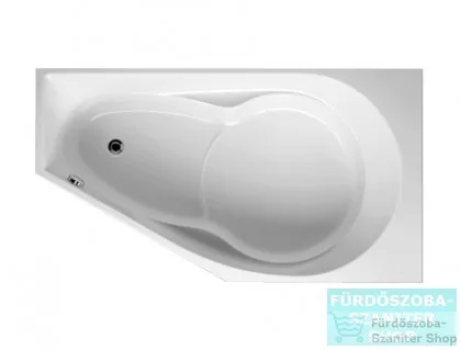 Riho Yukon 160x90 aszimmetrikus sarokkád balos