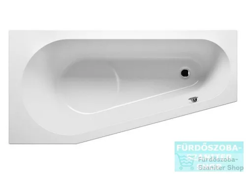 Riho Delta 150x80 aszimmetrikus sarokkád jobbos