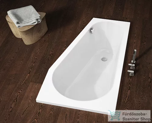 Riho Delta 150x80 aszimmetrikus sarokkád jobbos