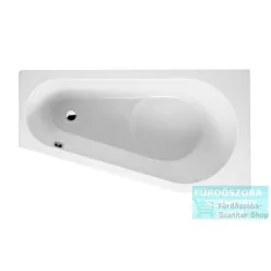 Riho Delta 150x80 aszimmetrikus sarokkád balos