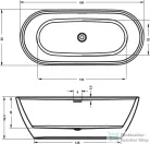 Riho Inspire 180x80 kád