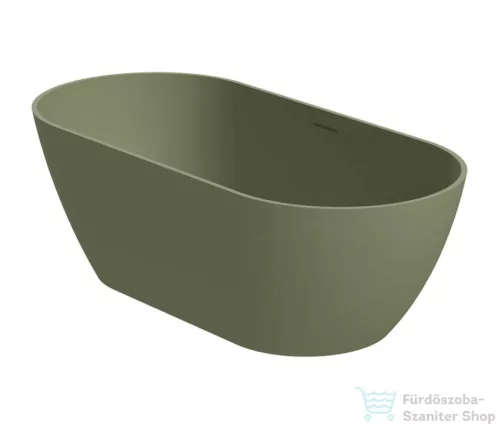 Riho BILBAO 170x80 cm szabadon álló kád, Moss Green B118001Z22