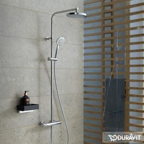 Duravit B.1 termosztátos zuhanyrendszer, króm B14280008010