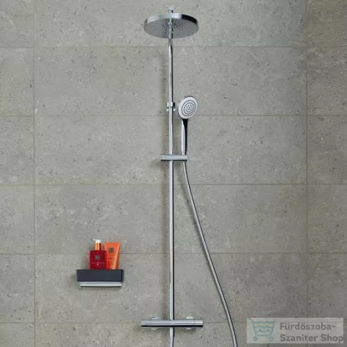Duravit B.1 termosztátos zuhanyrendszer, króm B14280008010
