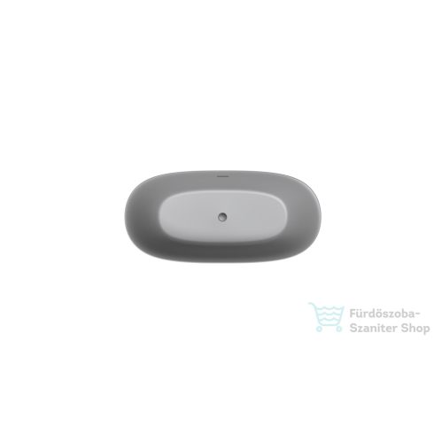 Riho PHATOS FREE 170x80 cm szabadon álló kád, Stone Grey B162001085