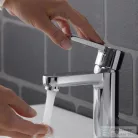 Duravit B.2 S mosdócsaptelep leeresztő nélkül,króm B21010002010