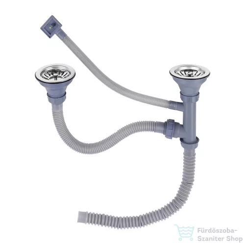 Leziter Szifon 2 medencés mosogatóhoz B40D