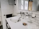 Ferro Algeo Square - Falsík alá építhető mosdócsaptelep 18 cm-es kifolyóval BAQ3PA18