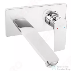  Ferro Algeo Square - Falsík alá építhető mosdócsaptelep 22 cm-es kifolyóval BAQ3PA22