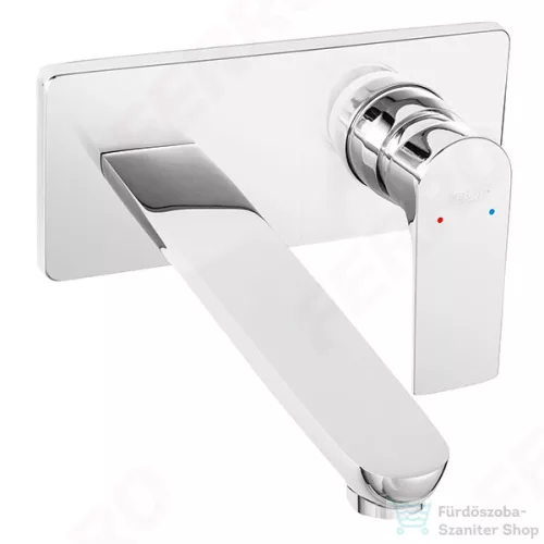 Ferro Algeo Square - Falsík alá építhető mosdócsaptelep 22 cm-es kifolyóval BAQ3PA22