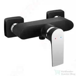   Ferro ALGEO SQUARE Black/Chrome - Zuhanycsaptelep, Fekete-Króm BAQ7BLC