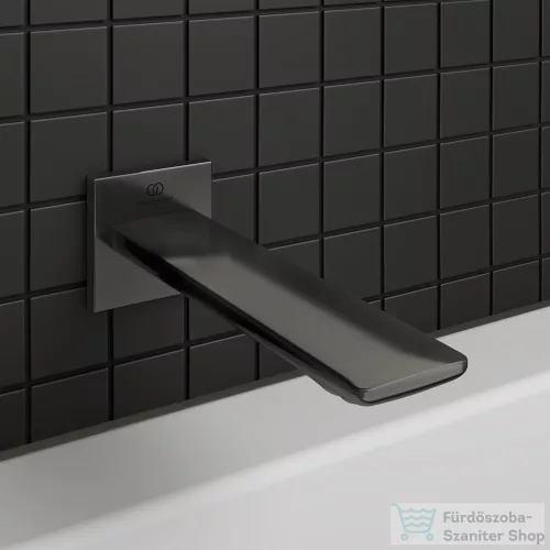 Ideal Standard CONCA 18 cm-es kádkifolyó,Magnetic grey BC769A5