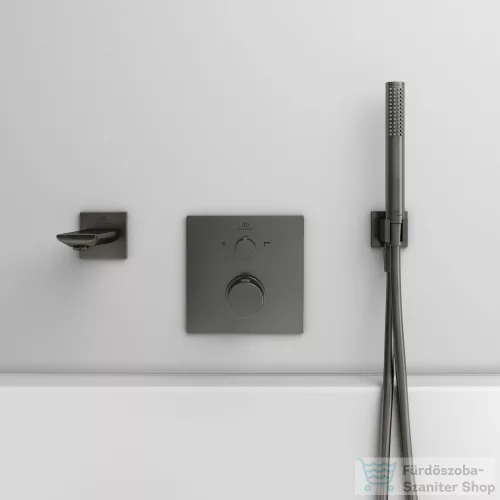 Ideal Standard CONCA 18 cm-es kádkifolyó,Magnetic grey BC769A5