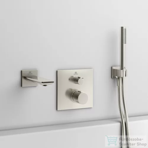 Ideal Standard CONCA 18 cm-es kádkifolyó,Silver storm BC769GN